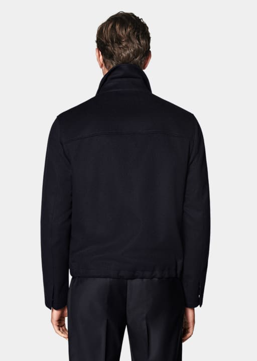 Navy Bomber Jacket