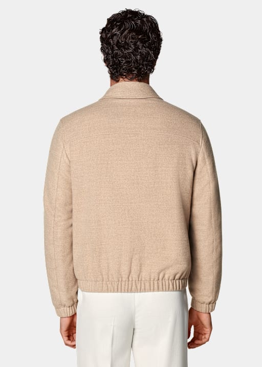 Bomber marron clair