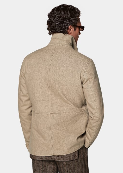 Veste de travail sable