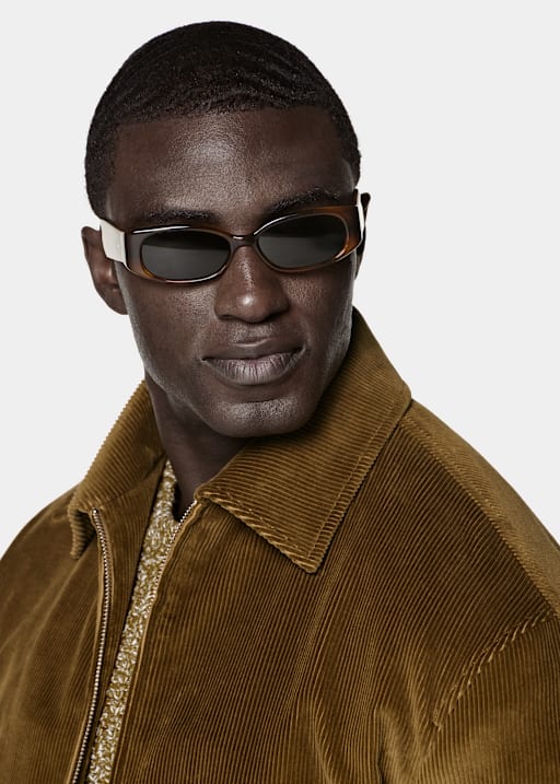 Mid Yellow Bomber Jacket