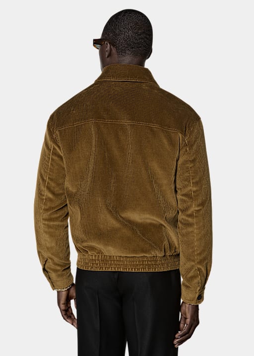 Mid Yellow Bomber Jacket