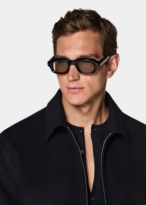 Navy Bomber Jacket