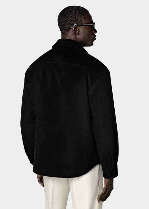 Veste chemise noire