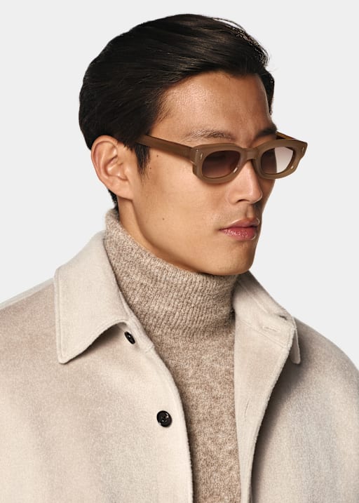 Light Taupe Shirt-Jacket