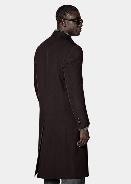 Donkerrode Overcoat