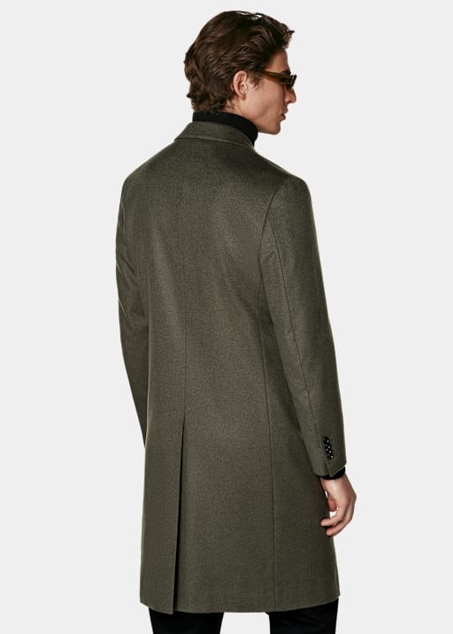 Mid Green Overcoat