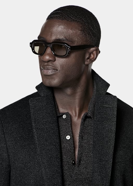 Dark Grey Overcoat