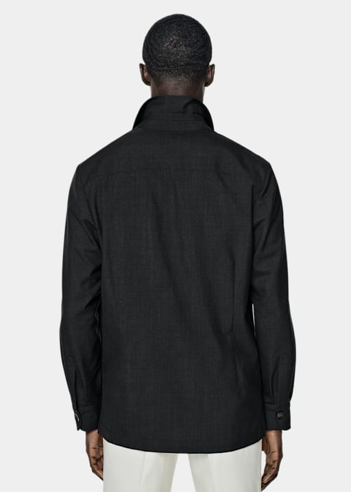 Dark Grey William Shirt-Jacket