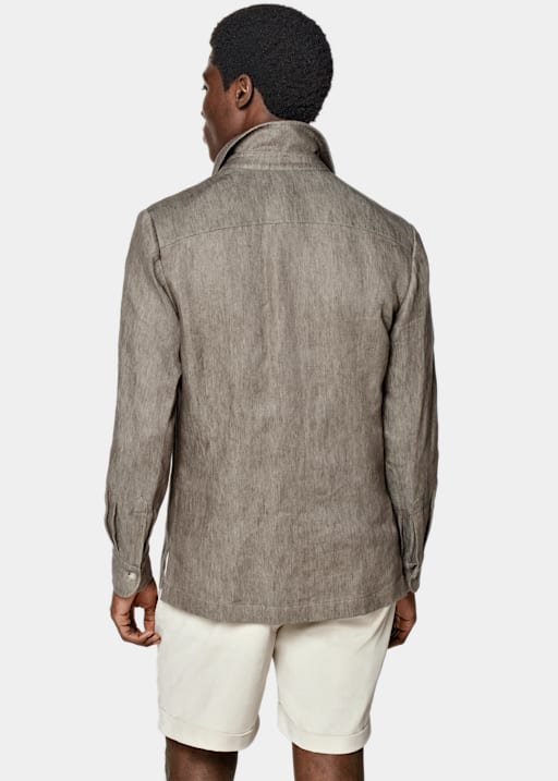 Taupe William Shirt-Jacket