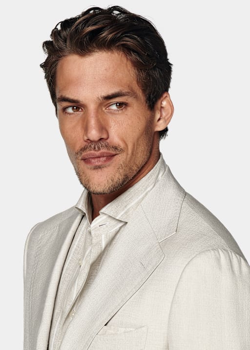 Sand Relaxed Fit Roma Blazer