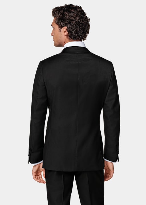 Black Tailored Fit Havana Dinner Jacket