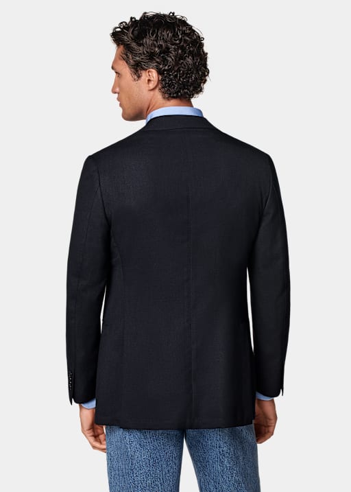 Navy Tailored Fit Havana Blazer