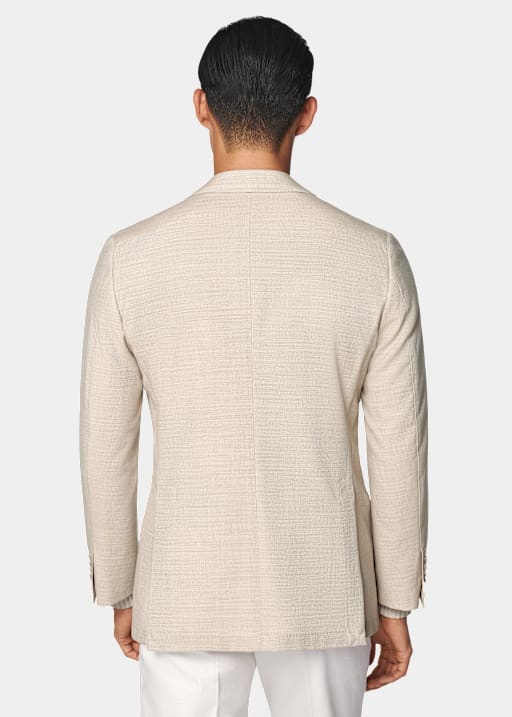 Sand Tailored Fit Havana Suit Jacket