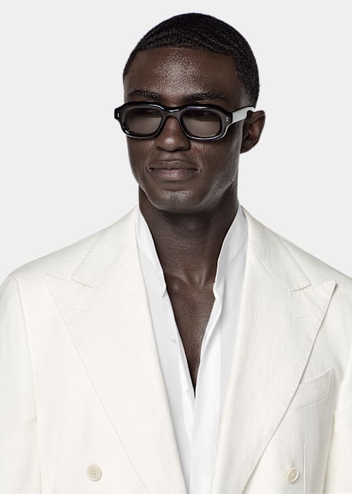 Off-White Tailored Fit Havana Suit Jacket