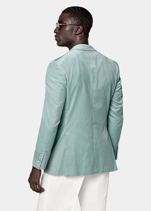 Veste de smoking Havana coupe Tailored bleu moyen