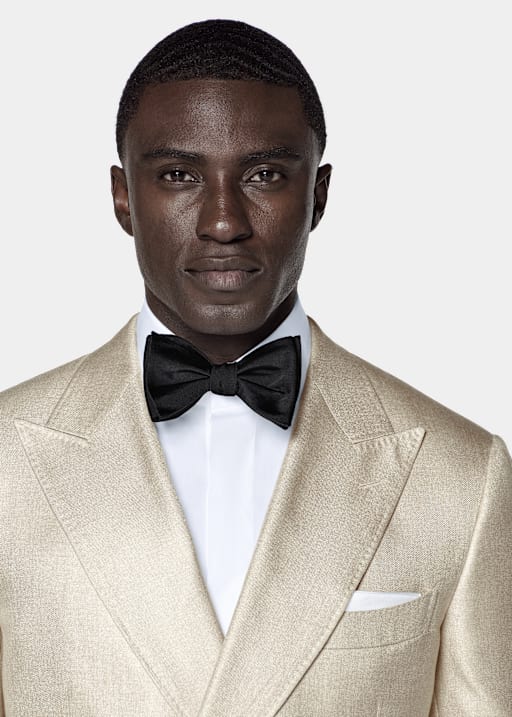 Light Brown Tailored Fit Milano Dinner Jacket