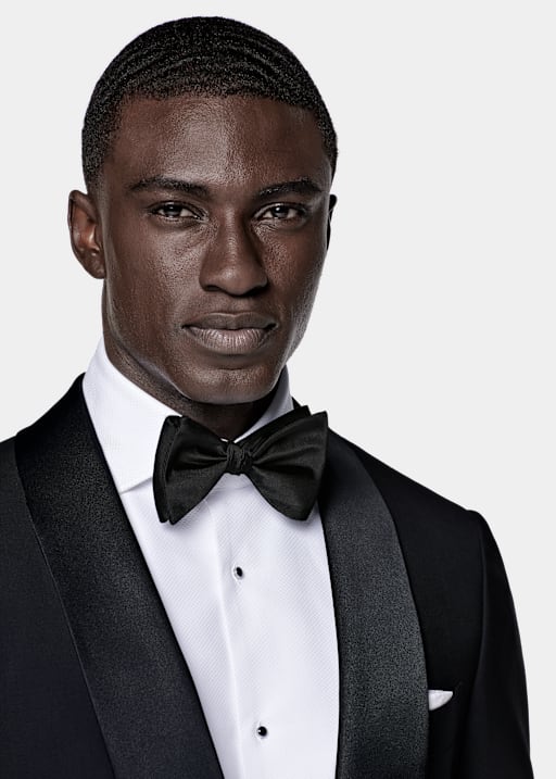 Navy Tailored Fit Havana Dinner Jacket