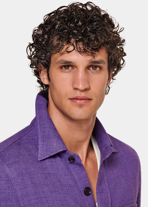 Purple William Shirt-Jacket