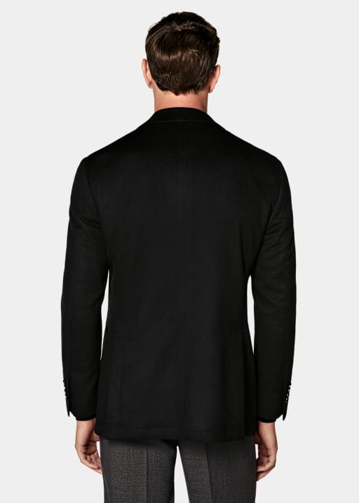 Blazer Roma negro corte Relaxed