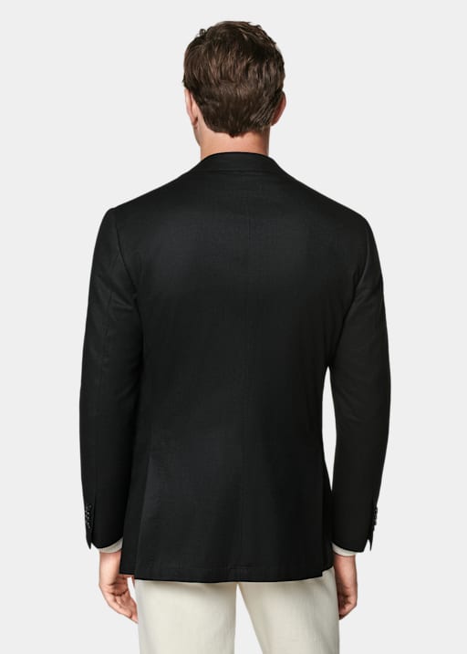 Blazer Roma negro corte Relaxed