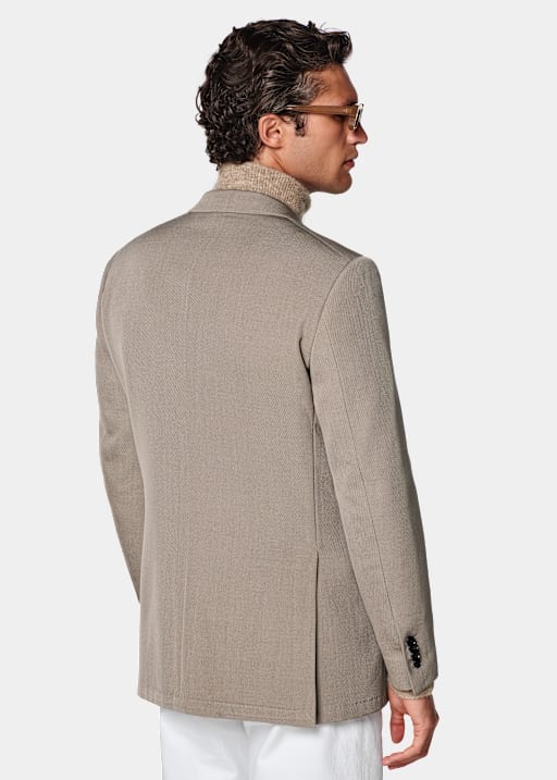Roma Anzugsakko mitteltaupe Relaxed Fit