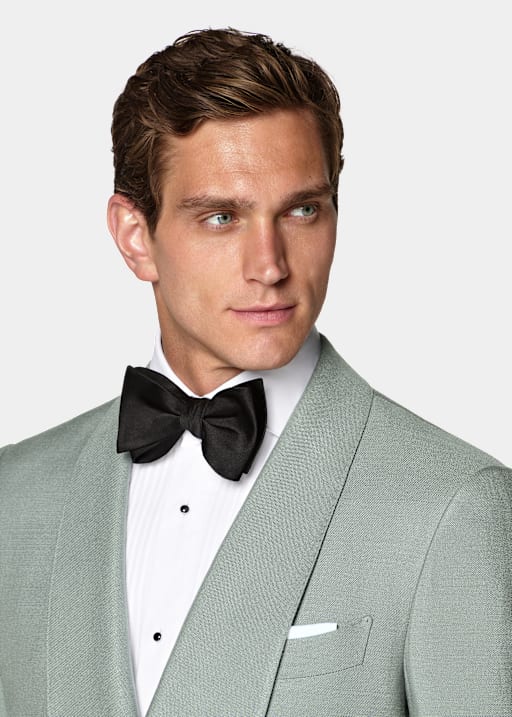 Mid Green Tailored Fit Milano Dinner Jacket