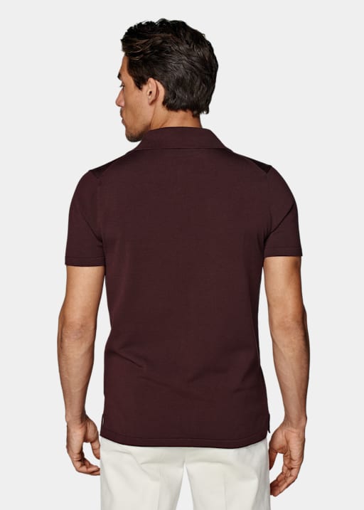 Burgundy Polo Shirt 