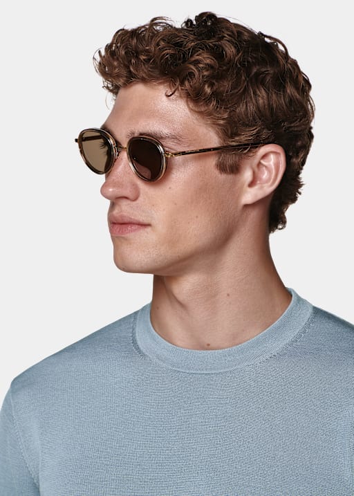 Light Blue Short Sleeve Crewneck