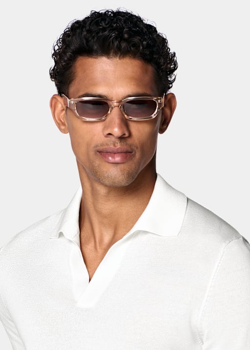 Off-White Buttonless Polo