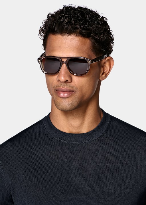 Navy Short Sleeve Crewneck