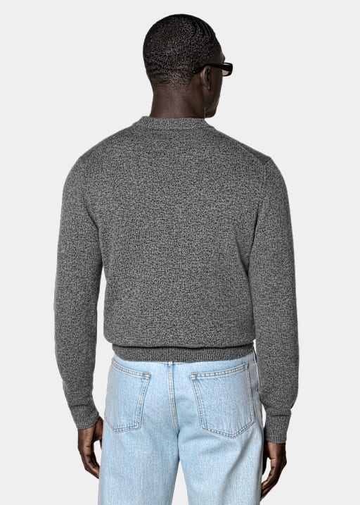 Mid Grey Crewneck