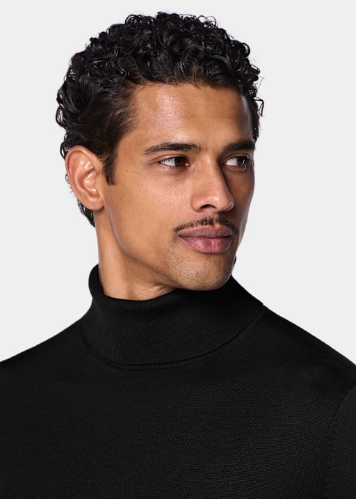 Black Turtleneck