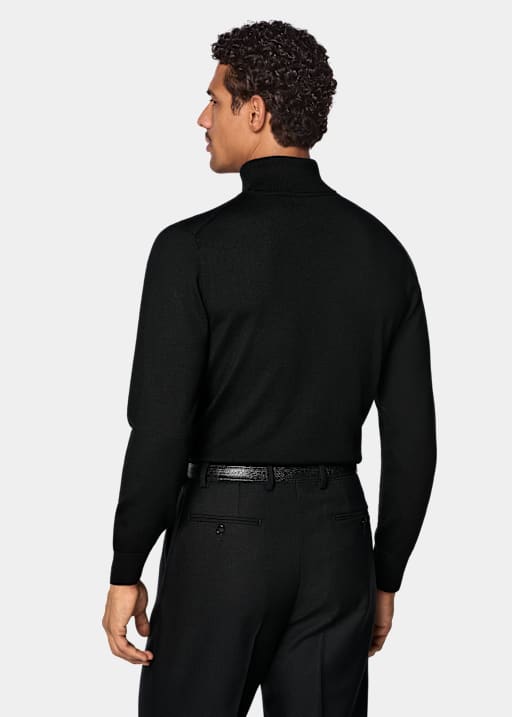 Black Turtleneck
