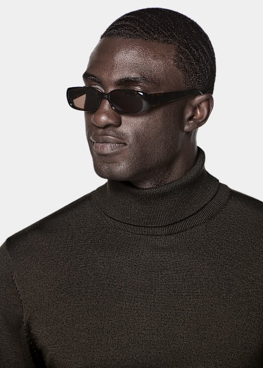 Dark Brown Turtleneck