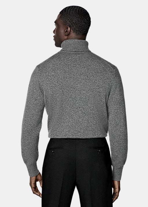 Mid Grey Turtleneck
