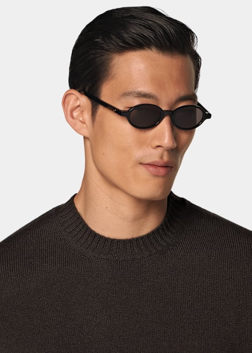 Dark Brown Crewneck