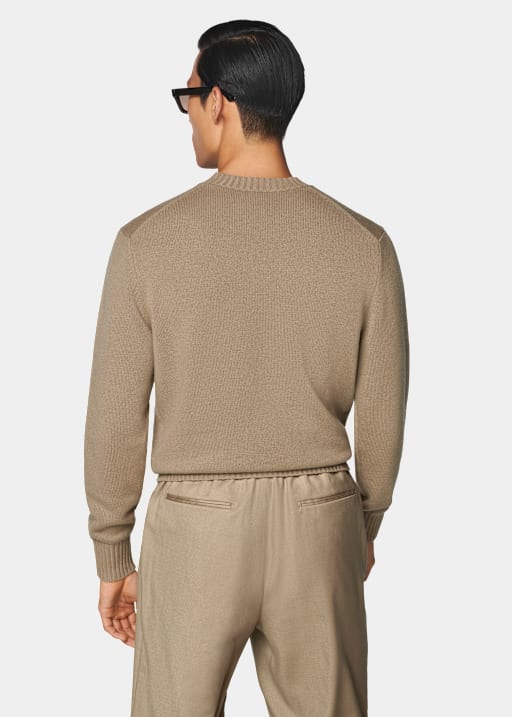Mid Brown Crewneck