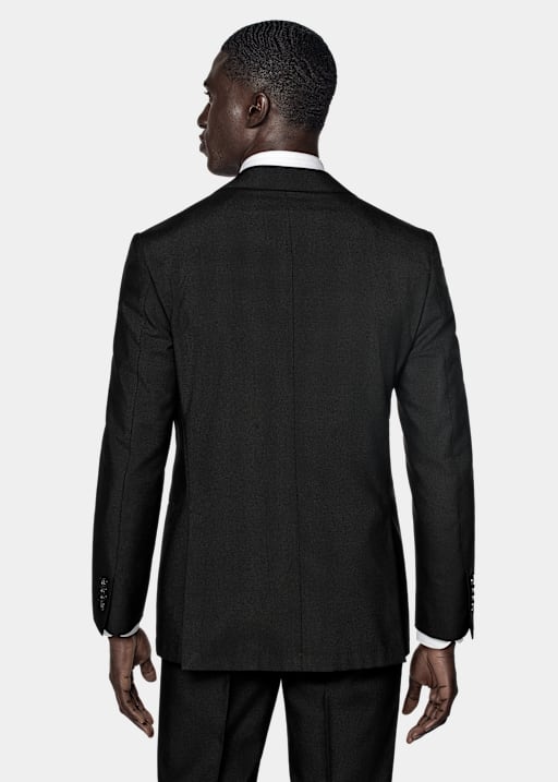 Traje Havana negro corte Tailored