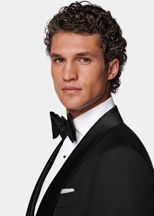 Black Tailored Fit Havana Tuxedo