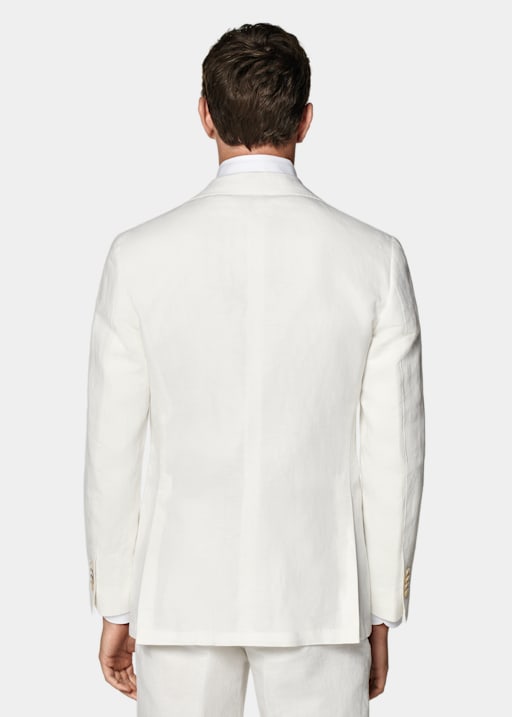 Off-White Tailored Fit Havana Suit