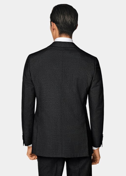 Dark Grey Tailored Fit Havana Suit