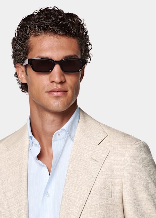 Sand Tailored Fit Havana Suit