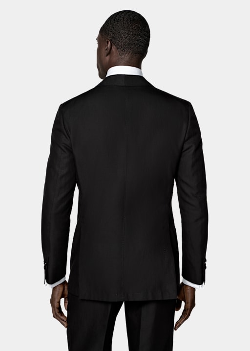 Black Tailored Fit Havana Tuxedo