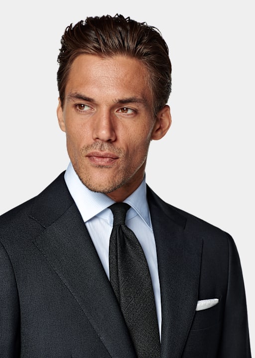 Navy Tailored Fit Havana Suit