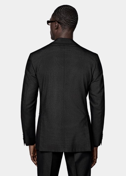 Black Tailored Fit Havana Suit