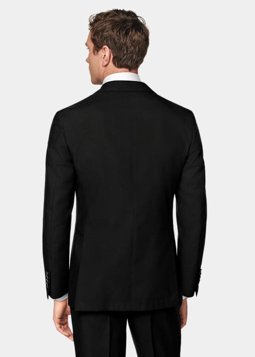 Black Tailored Fit Havana Suit