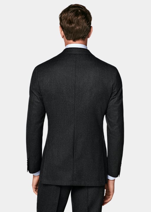 Dark Grey Tailored Fit Havana Suit