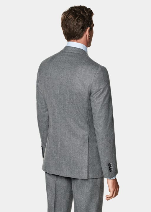 Mid Grey Tailored Fit Havana Suit