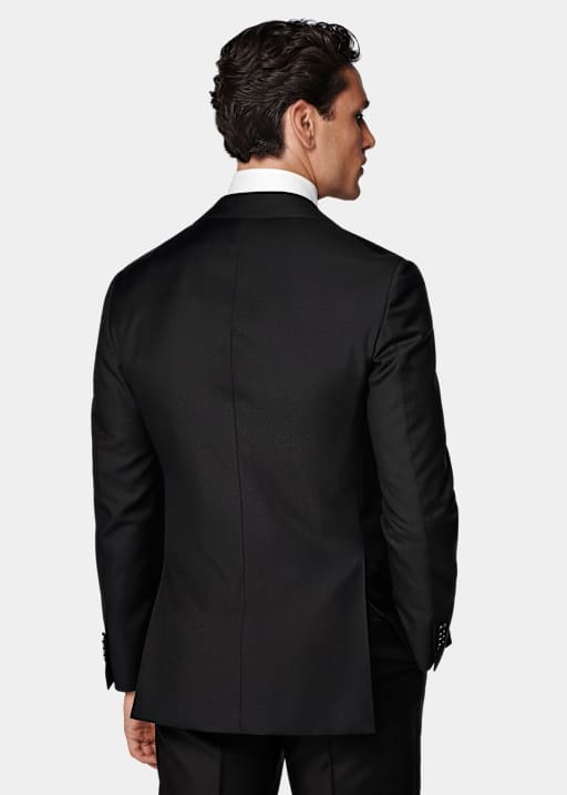 Black Tailored Fit Havana Suit