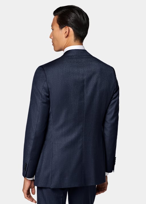 Havana Anzug dreiteilg mittelblau Tailored Fit